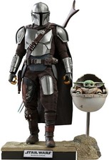 STAR WARS The Mandalorian & Child Deluxe Action Figure Hot Toys 1 6 Scale New