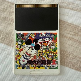 PC Engine Momotaro Legend Momotaro Electric Railway Operatiunconfirmed Japan q2