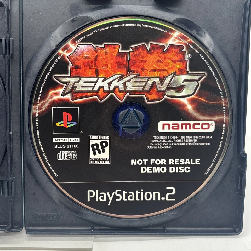 Death by Degrees (Sony PlayStation 2, 2005) PS2 w/ Tekken 5 Demo Tested - Image 4 of 4