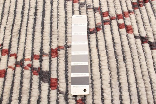 Traditional Hand-knotted Wool Carpet 2'11" x 4'11" Area Rug - Picture 8 of 9