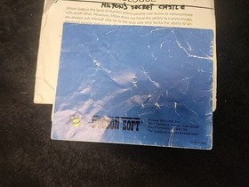 Milon's Secret Castle (Nintendo Entertainment System, 1988, NES) Tested Manual