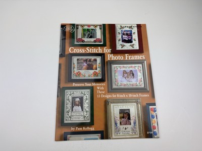 American School Of Needlework Photo Frame Border Counted Cross Stitch Pattern 6R