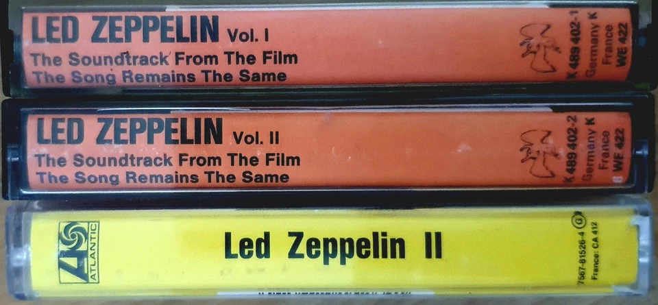 2 x LED ZEPPELIN Albums FILM SOUNDTRACK "SONG REMAINS SAME" LED ZEPPELIN II (2) - Image 3 of 4