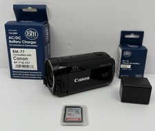 Canon VIXIA HF R700 Camcorder Video Camera 57x Zoom Full HD 1080p Bundle TESTED