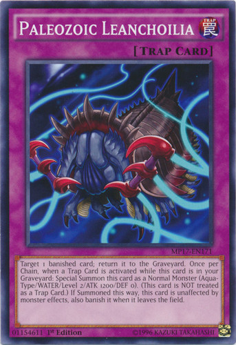 1x (M/NM) Paleozoic Leanchoilia - MP17-EN171 - Common - 1st Edition YuGiOh