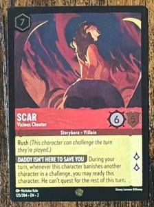Disney Lorcana Scar | eBay