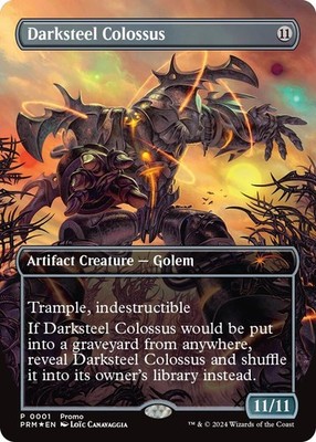 Darksteel Colossus - Foil NM MTG Unique and Miscellaneous Promos