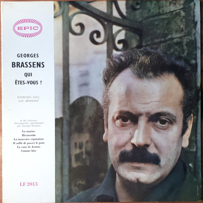 GEORGES BRASSENS Wer bist du? Berimont 33T LP 1959 CANADA EPIC 2013 Wartung
