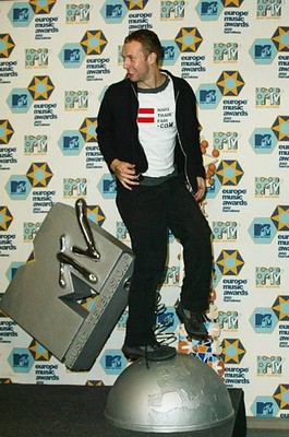 Coldplay at the Palau Sant Jordi in Barcelona Spain 2002 Old Photo
