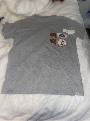 Visvim Cubism Mr. Porter Embroidered  Distressed T Shirt Mens Size 4 BRAND NEW