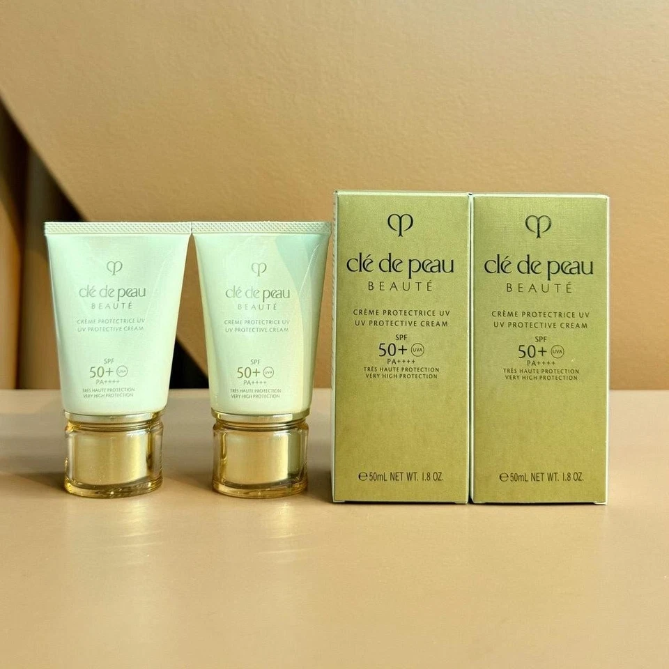 Cle de Peau Beaute UV Schutzcreme LSF 50+ 1,8oz/50ml (2er Pack) Versiegelte Box - Bild 2 von 3