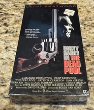 The Dead Pool DIRTY HARRY VHS 1991 Clint Eastwood CLASSIC NEW SEALED