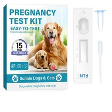 Dog Pregnancy Test Kit at Home - Accurate and Fast Dog Pregnancy Test, Conven...