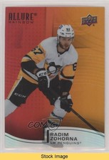 2021-22 Upper Deck Allure Rainbow Red Orange Radim Zohorna #R-38 READ 0h56