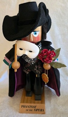 Vintage Original Steinbach Nutcracker Phantom of the Opera S902 16'' TAG ATTACHED
