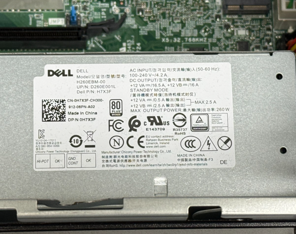 Dell OptiPlex 7060 MT (i7-8700 - 16GB RAM - 256GB SSD - Win11Home