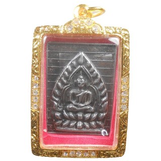 HOT REAL LP PHERM OLD THAI BUDDHA AMULET PENDANT RICH MONEY !!!
