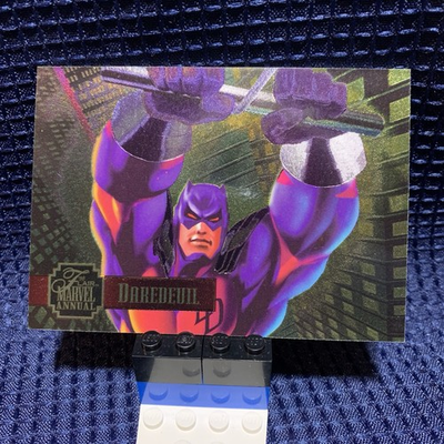 #ad #ad 1995 Flair Marvel Annual Power Blast #6 of 24 DAREDEVIL Free Shipping $5.00