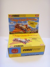 CORGI No.266 - 'CHITTY CHITTY BANG BANG' - Display/ Reproduction box & tray ONLY