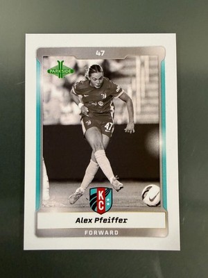 Alex Pfeiffer Kansas City Current #279 2025 Parkside Vol. 2 NWSL Card B&W