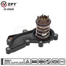 3.0T Engine Coolant Thermostat w/ Rubber Ring For AUDI A4 A5 A6#06E121111AT#CRE