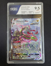 Carte Pokemon Rayquaza VMAX 218/203 FR Évolution Céleste SGS 9.5