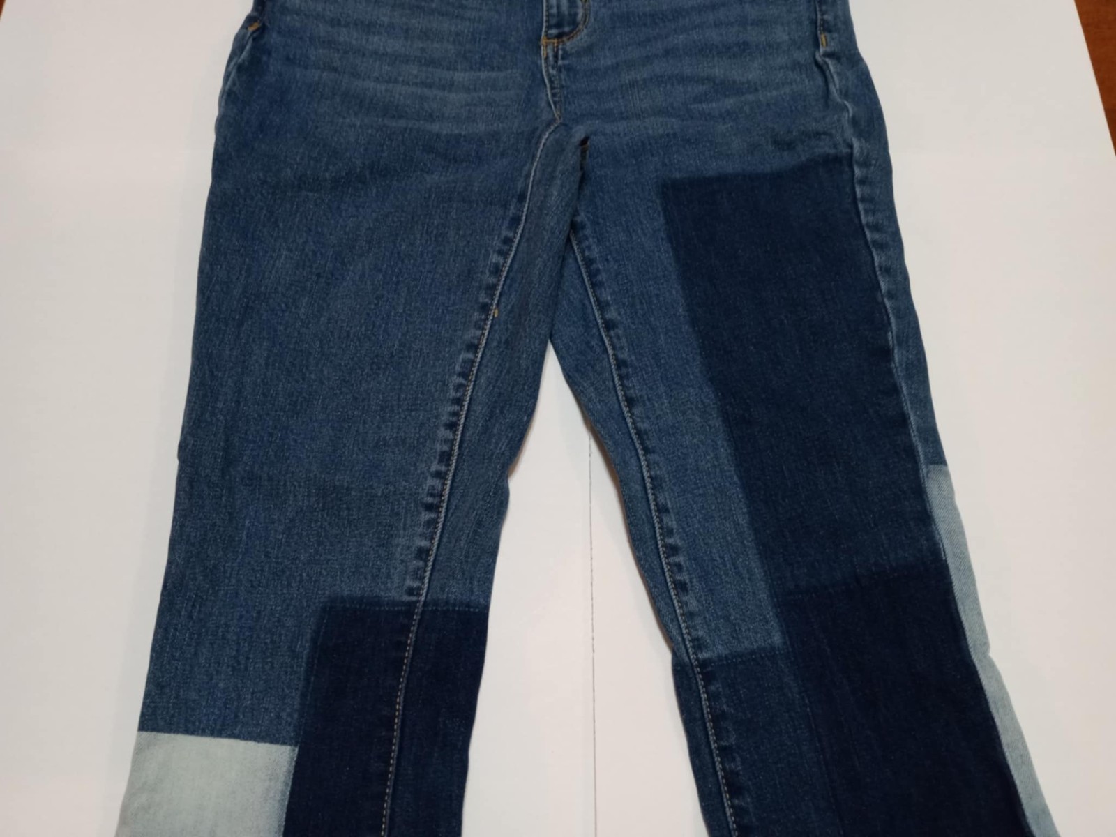 Universal Thread Patchwork Hi Rise Kick Boot Cut … - image 4