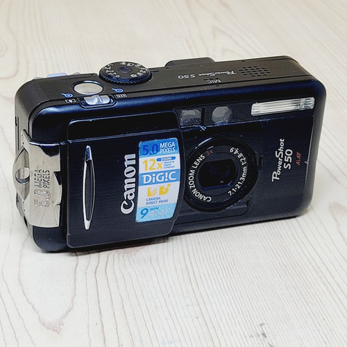 CANON PowerShot S50 5 MP Digital Compact Camera AS-IS Untested