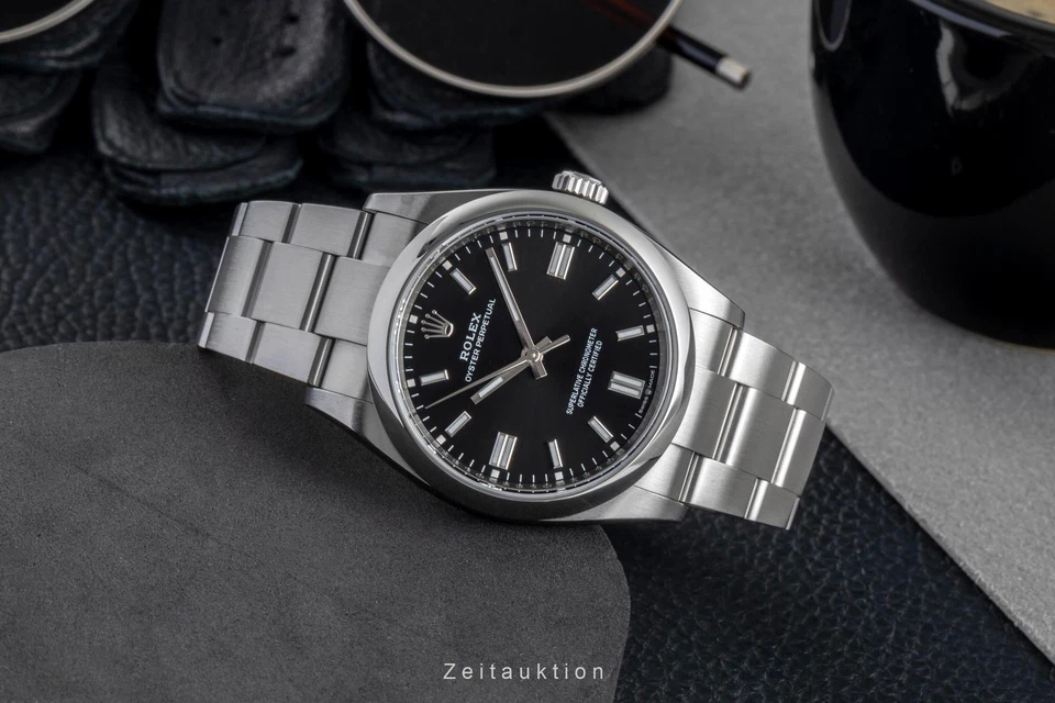 Rolex Oyster Perpetual 36 Stahl Automatik Herrenuhr Ref. 126000 B&P 2020 - Bild 2 von 4