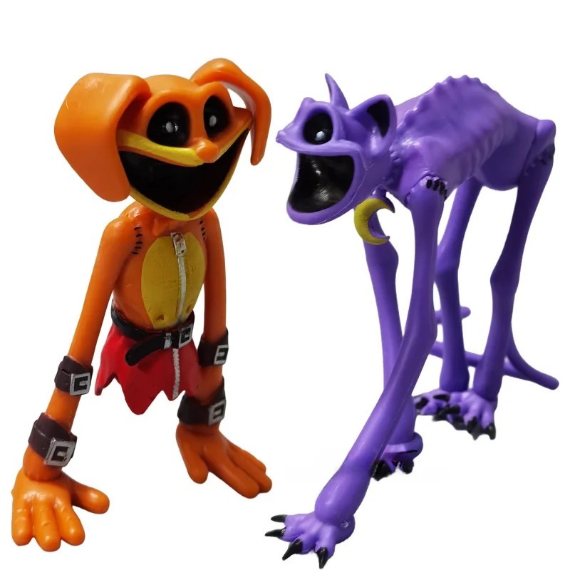 Smiling Critters Figure Toy Anime Catnap Dogday Figurine Cartoon