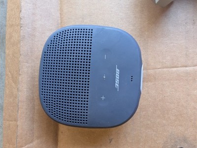 Bose SoundLink Micro Portable Bluetooth Speaker Blue/Gray - Tested Working