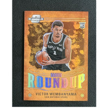Victor Wembanyama RC 2023-24 Panini Contenders Optic Rookie Roundup Silver Prizm