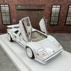 Hot Wheels 1982 Lamborghini Countach LP 500 S Red Line Club 1:64 White Diecast