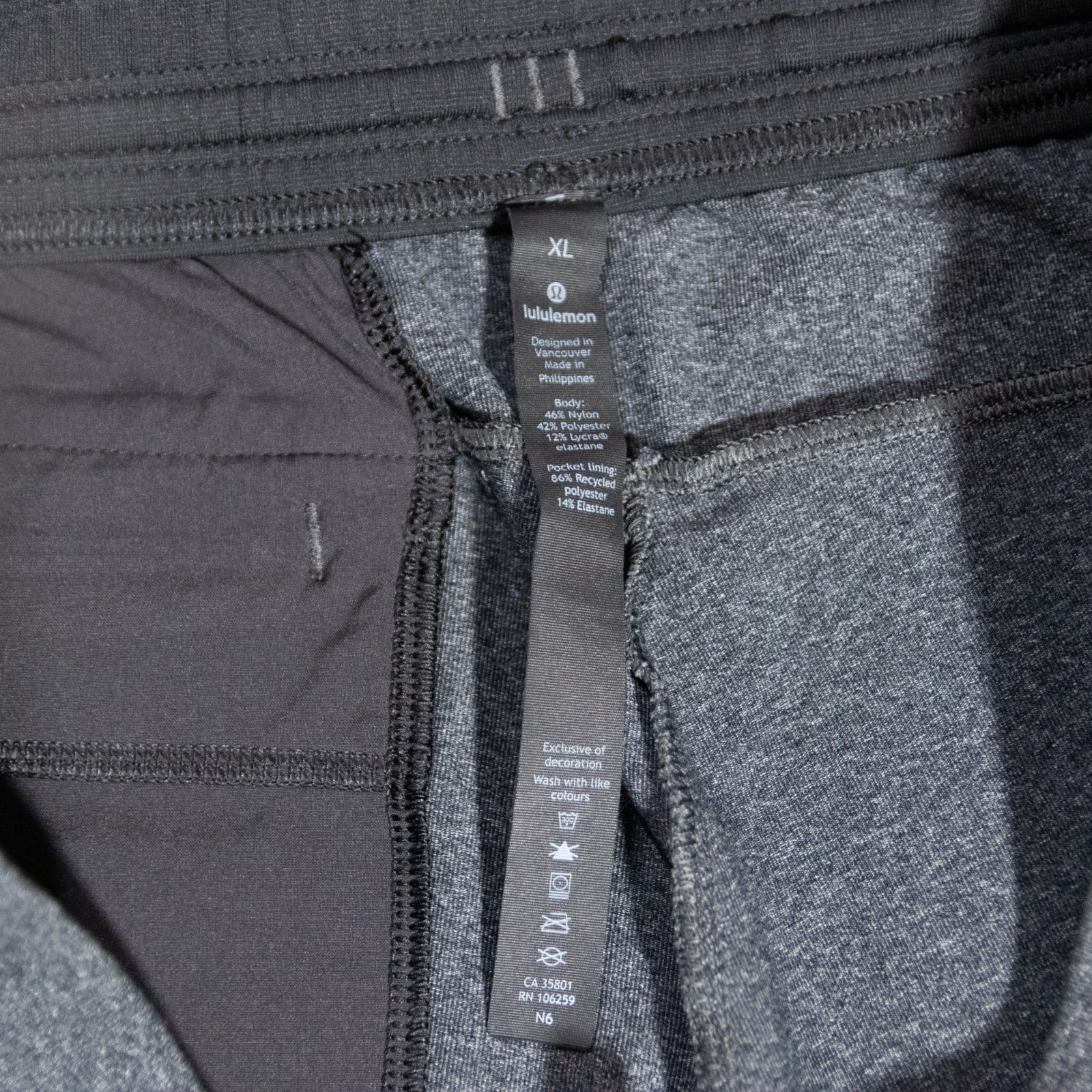 Lululemon Intent Joggers Performance Stretch Heat… - image 3