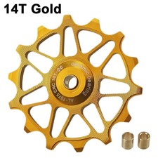 Road Bike Ceramic Pulley Rear Derailleur 12T 14T Guide MTB Bearing Jockey Wheel
