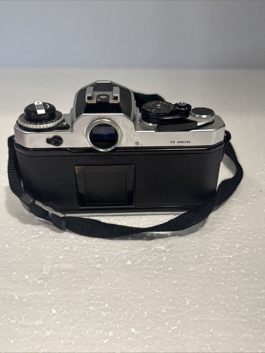 綺麗 Nikon FE Silver Nikon FE Silver SLR MF 35mm Film Camera Body | eBay