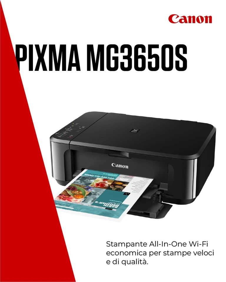 Canon PIXMA MG3650S Series All in One Printers Copier & Scanner for Home Use - Immagine 2 di 4