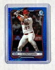 Blue Mojo Refractor #/150- 2026 Bowman Chrome #100- Mike Trout