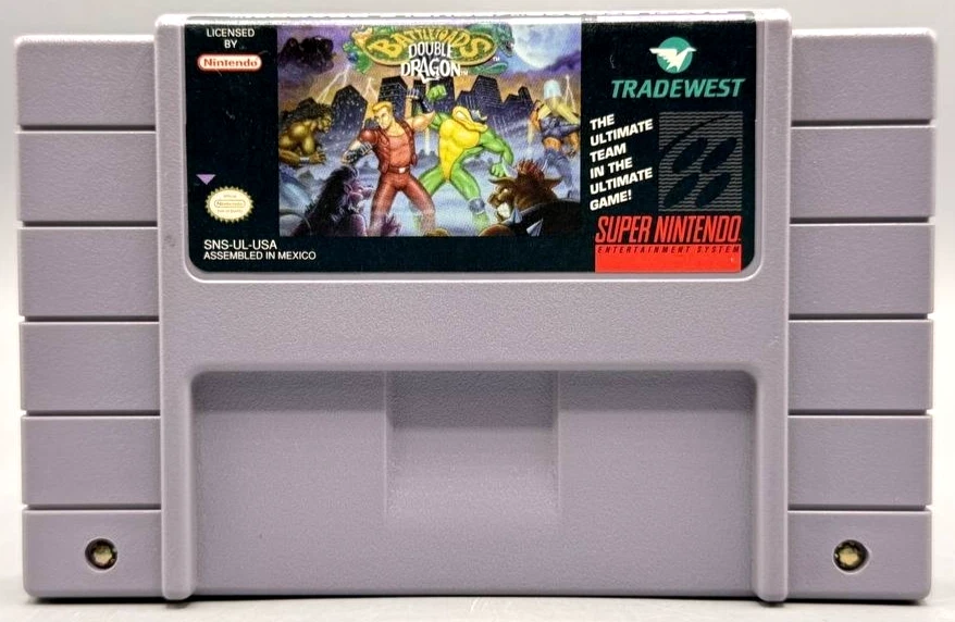 Ficha Técnica de Battletoads & Double Dragon para Nes | Museo Del