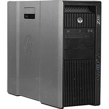HP Z820 Workstation 2x E5-2690v2 10-Core 128GB RAM 400GB SSD + 8TB HDD