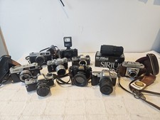Job Lot of Mixed Vintage Film Cameras.
