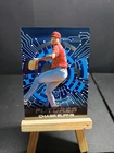 Chase Burns 2024 Leaf Futures Multi Sport Blue Foil 187/199 Baseba