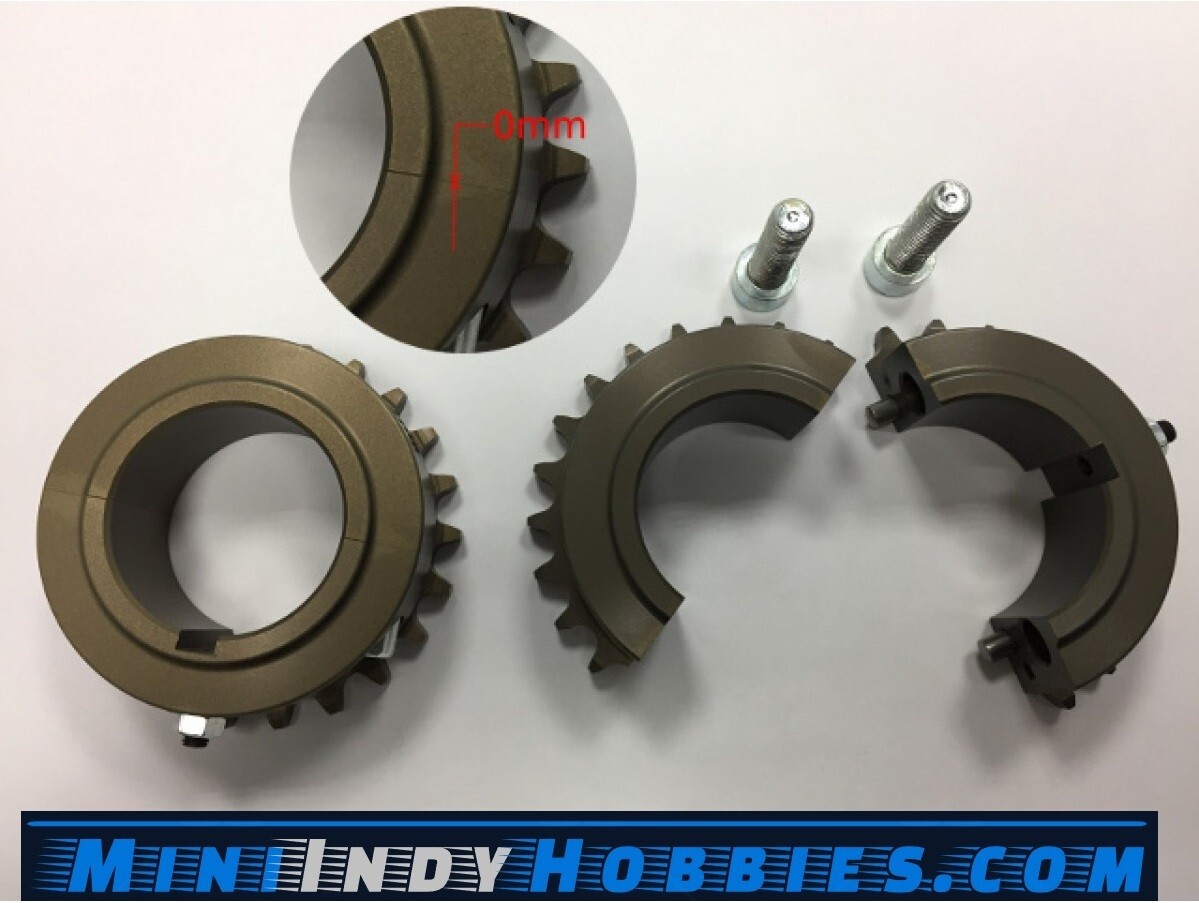 Ergal Aluminum Shifter Kart Split Rear Axle Sprocket 428 50mm (28 tooth) |  eBay