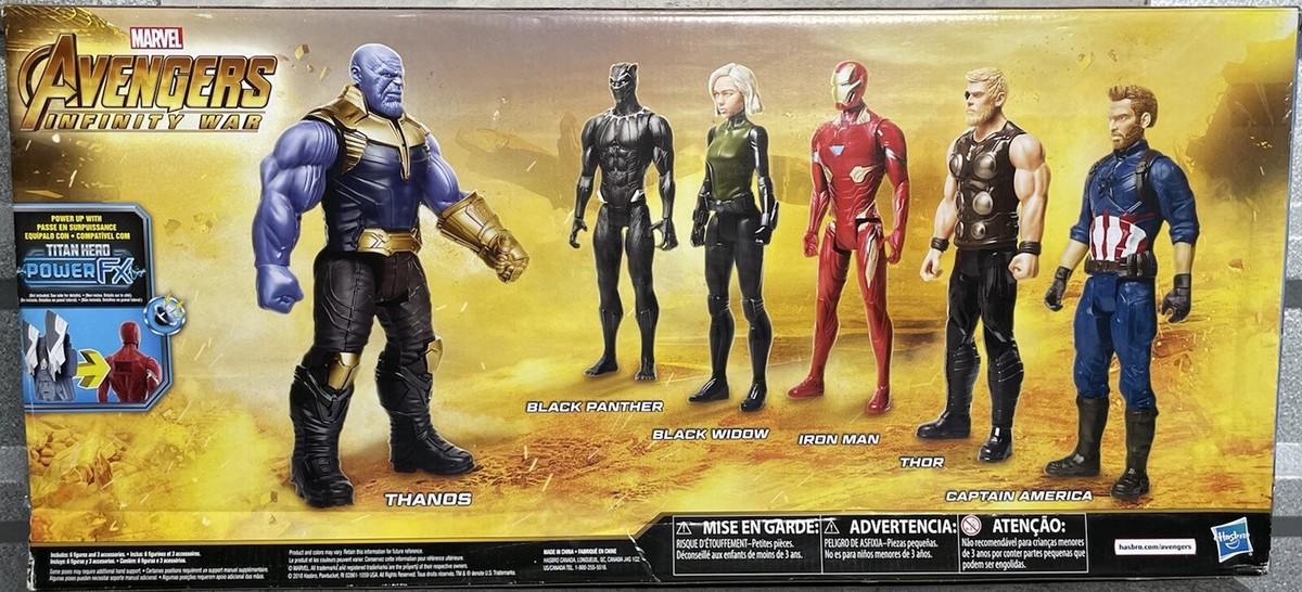 Marvel’s Avengers： Infinity War Marvel Avengers Infinity War Titan Hero Series Power FX Starlord