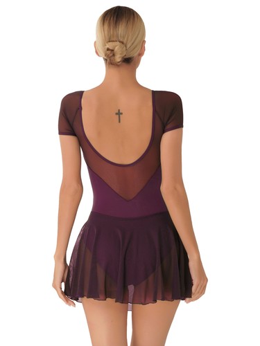Womens Adult Ballet Dance Dress Costumes Contemporary Lyrical Dancewear Leotards - Picture 6 of 73