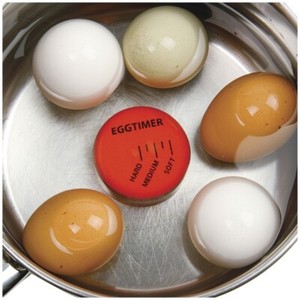 Norpro 5903 Egg Timer Color Changing 4 Hard BOILD Eggs Heat Sensitive
