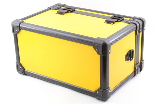 【NEAR MINT w/ Keys, Strap 】 NIKON Vintage Yellow Hard Aluminum Camera Case JAPAN - Picture 15 of 15