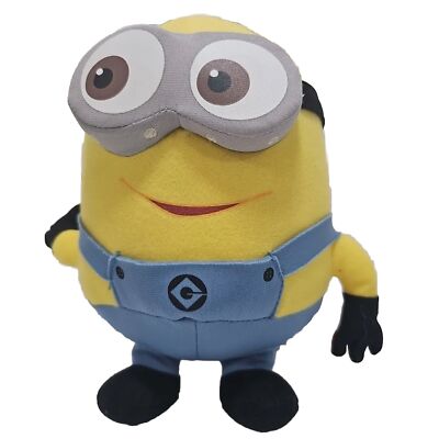 Despicable Me Minion Dave Plush 9  Toy Factory Two Eyes Thumbs Up 2014