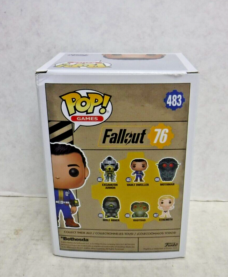 Funko POP! Vault Dweller Fallout 76 #483 Vinyl Figure 120924AST4