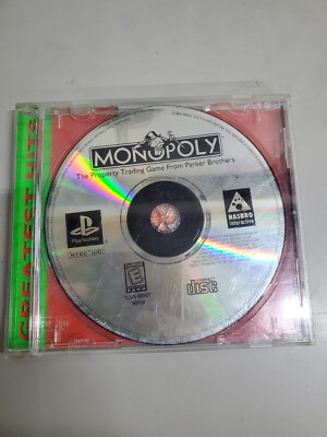 Scratch-Free - Monopoly - Sony Playstation Tested No Manual Hits ver